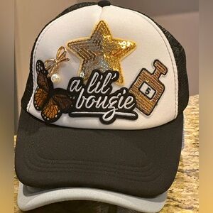 A lil bougie patch trucker hat - new